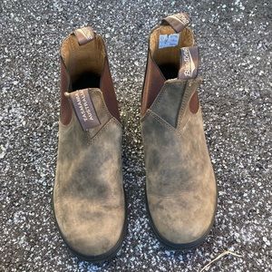 Blundstone rustic brown boots